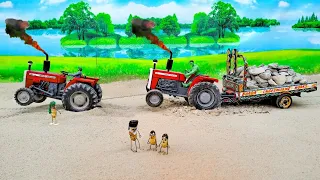 Top the most creative science project | Massey Ferguson 260 | mini tractor MF 260 working