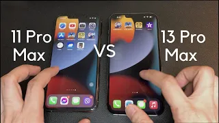 iPhone 13 Pro Max vs 11 Pro Max Speed Test