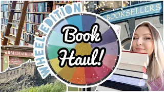 Book Haul! Wheel of TBR Edition #2 ✨ come book shopping with me in Edinburgh!