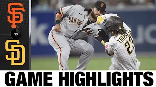Giants vs. Padres Game Highlights (9/21/21) | MLB Highlights