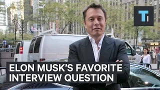 How To Answer Elon Musk's Favorite Job Question