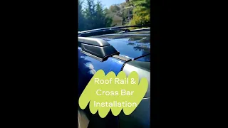 2018-2023 Honda Odyssey Roof Rails and Cross Bar Installation