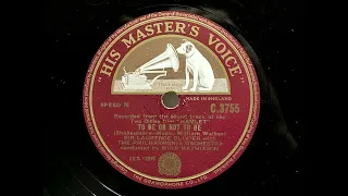 1948 SIR LAURENCE OLIVIER - To Be Or Not To Be (Shakespeare) HMV 12" C3755