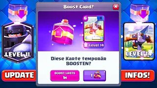 😨😱NEUER BOOSTTRANK ÄNDERT ALLES im NEUEN UPDATE… (Beste Neuerung 2022?) | Clash Royale Deutsch