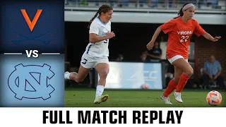 Virginia vs. North Carolina Full Match | 2022 ACC Women's Soccer
