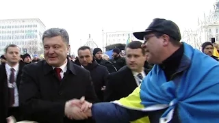 Порошенко зустрівся з українською діаспорою в Мюнхені