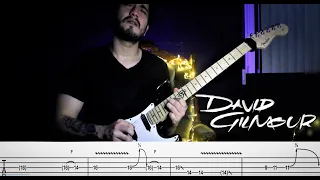 David Gilmour - Castellorizon (Guitar cover with TABS)