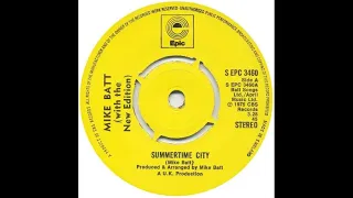 UK New Entry 1975 (199) Mike Batt (With The New Edition) - Summertime City