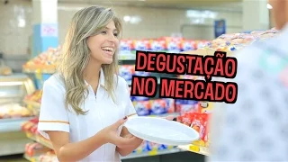 Degustação no Mercado - VLOG DESCONFINADOS