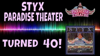 Styx "Paradise Theater" Turned 40 years old! | Vinyl Community