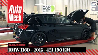 BMW 116d – 2015 – 421.190 km - Klokje Rond