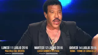 Lionel Richie - Luglio 2016