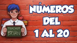 Números del 1 al 20 en INGLÉS