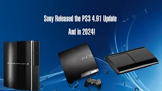 Sony Released a new PS3 Update in 2024? #sony #playstation #update