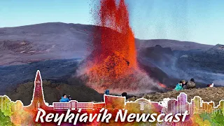 RVK Newscast #100: The Volcano Is Now A Fire Geyser!