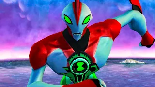 All Way Big Scenes w/ Gameplay in Ben 10 Ultimate Alien Cosmic Destruction