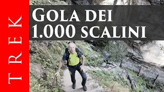 Gola dei 1,000 scalini - Alta Via di Merano / Meraner Höhenweg