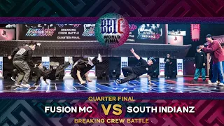 Fusion MC (퓨전엠씨) vs South Indianz (사우스 인디언즈)｜BBIC 2021 Breaking Crew Battle 8-1