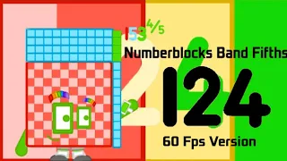 [TW: Helicopter On 154.6] Numberblocks Band Fifths 124 (60 Fps)