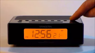 Sangean RCR-5 Digital AM/FM Clock Radio (Black)