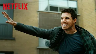 Stephen Amell Takes Down Guardians with Electrokinetic Powers | Code 8 Pt II | Netflix