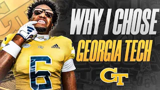 WHY did I commit to Georgia Tech ??? The REAL reasons!