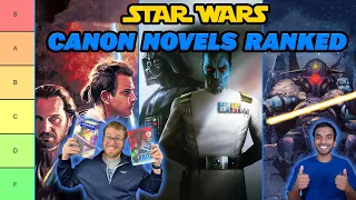 Every Star Wars Canon Novel Ranked | Star Wars Canon Novel Tier List 2023 With Eye of Darkness