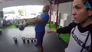 Rutina completa con Kettlebell o pesas rusas