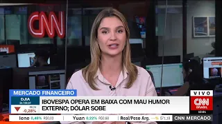 Ibovespa opera em baixa com mau humor externo; dólar sobe | CNN MERCADO - 05/09/2023