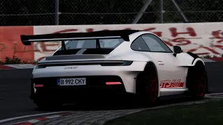 Assetto Corsa / Super Run / Porsche 992 GT3 RS - Nurburgring Nord / Full Onboard + Onboard + Replay