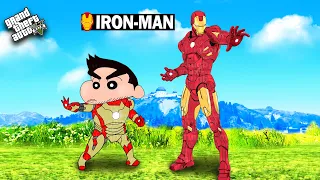 SHINCHAN Adopted By IRON MAN in GTA 5