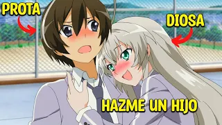 Fue salvado por una Diosa pero Quiere tener Hijos con él | Resumen Haiyore Nyaruko san