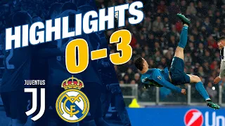 GOLES Y RESUMEN | Juventus 0-3 Real Madrid | Champions League