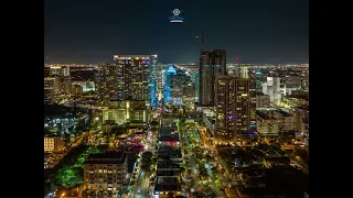 Downtown Fort Lauderdale, FL - Skyline @ Night.