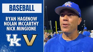 Nick Mingione and players discuss Kentucky’s SEC-clinching win over Vanderbilt