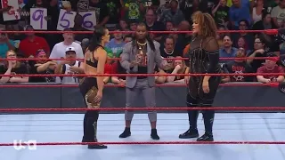 Tamina & Natalya VS Shayna Baszler & Nia Jax