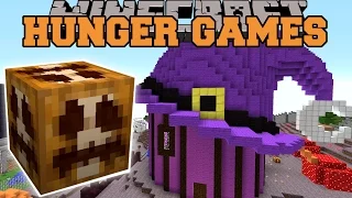 Minecraft: HALLOWEEN THEME PARK HUNGER GAMES - Lucky Block Mod - Modded Mini-Game