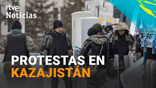 Alza de PRECIOS, cortes en INTERNET y RUSIA: el cóctel que agita KAZAJISTÁN | RTVE Noticias