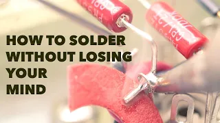 How To Solder A Tube Amp Without Melting Anything - W.I.S.C - GT5 'Halcyon' Build 3