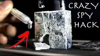 How To Melt Locks Like a Spy! - Super Easy Spy Hack (Gallium)