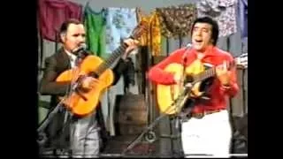 Tibagi e Miltinho no Programa Viola Minha Viola em 1980