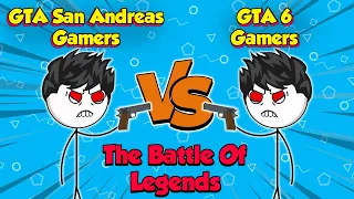 GTA San Andreas Gamers VS GTA 6 Gamers