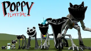 NEW EVOLUTION OF ALL GRAY SMILING CREATURE POPPY PLAYTIME CHAPTER 3 In Garry's Mod!