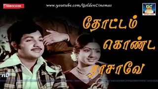 தோட்டம் கொண்ட ராசாவே | Thottam Konda Raasave | Pagalil Oru Iravu |Vijayakumar |Sridevi |Kannadhasan.