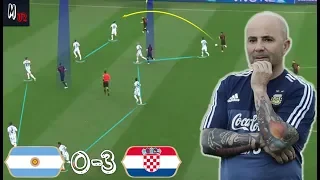 What Went Wrong For Argentina Against Croatia? Tactical Analysis