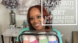 MAGORUI Travel Bottle Set- My Amazon Favorite Pick!🤭