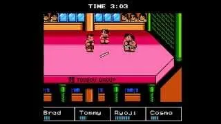 NES Longplay [238] Downtown Nekketsu Koushinkyoku - Cross-Country