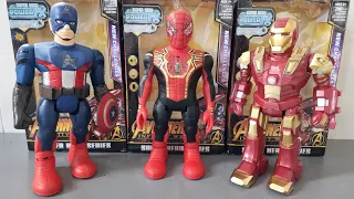Unboxing Avengers Superhero Toys, Spider-Man, Iron Man, Captain America