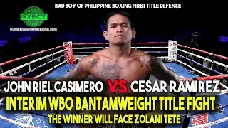 JOHN RIEL CASIMERO NEXT FIGHT | FIRST TITLE DEFENSE