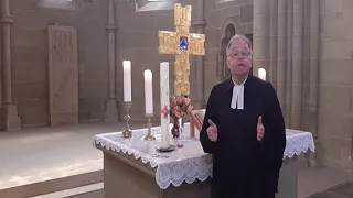 Ostermontag   Gruß aus der Abteikirche Offenbach-Hundheim